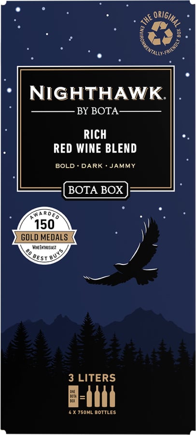 Bota Box Nighthawk Black Red Blend