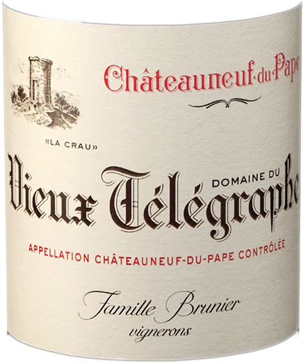 Domaine du Vieux Telegraphe Chateauneuf du Pape La Crau 2013