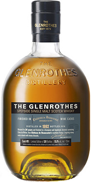Glenrothes Vintage Finished in ex Chateau de Beaucastel Barrique #5 Wine Merchants Collection 1992
