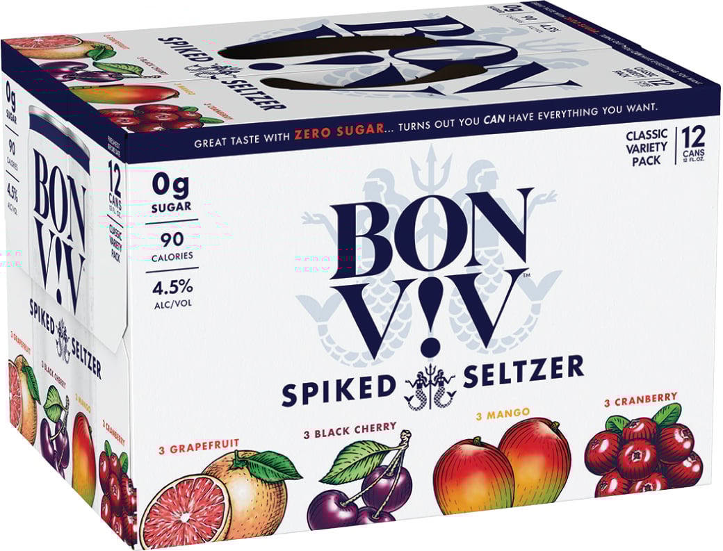 Bon Viv Spiked Seltzer Classic Variety Pack