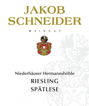 Jakob Schneider Niederhauser Hermannshohle Riesling Spatlese 2015
