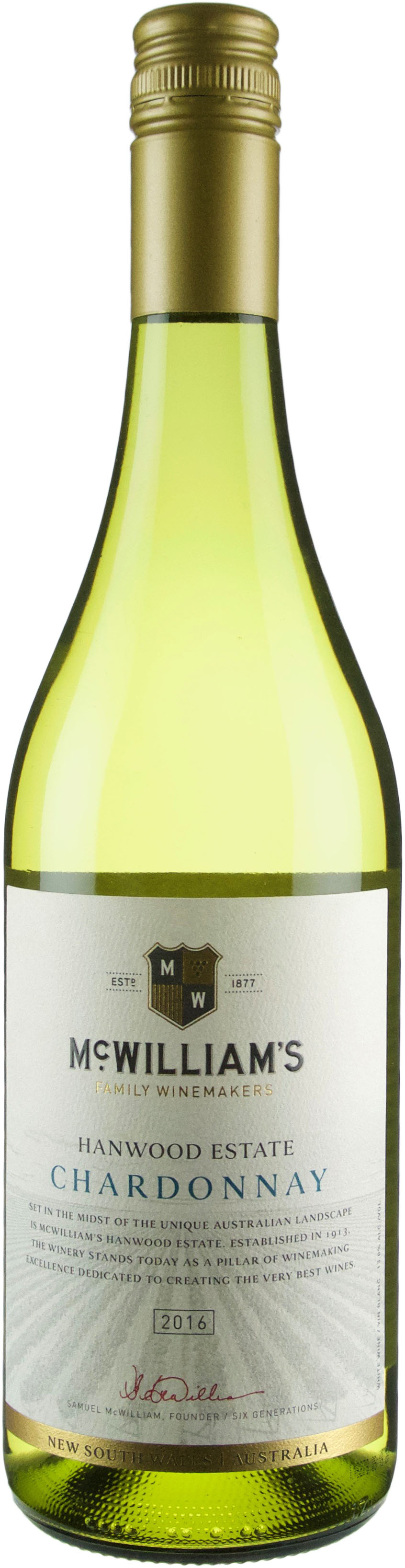 McWilliam's Hanwood Estate Chardonnay 2016