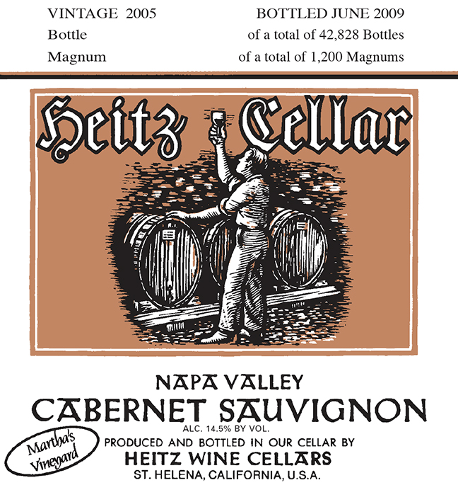 Heitz Cabernet Sauvignon Martha's Vineyard 2005