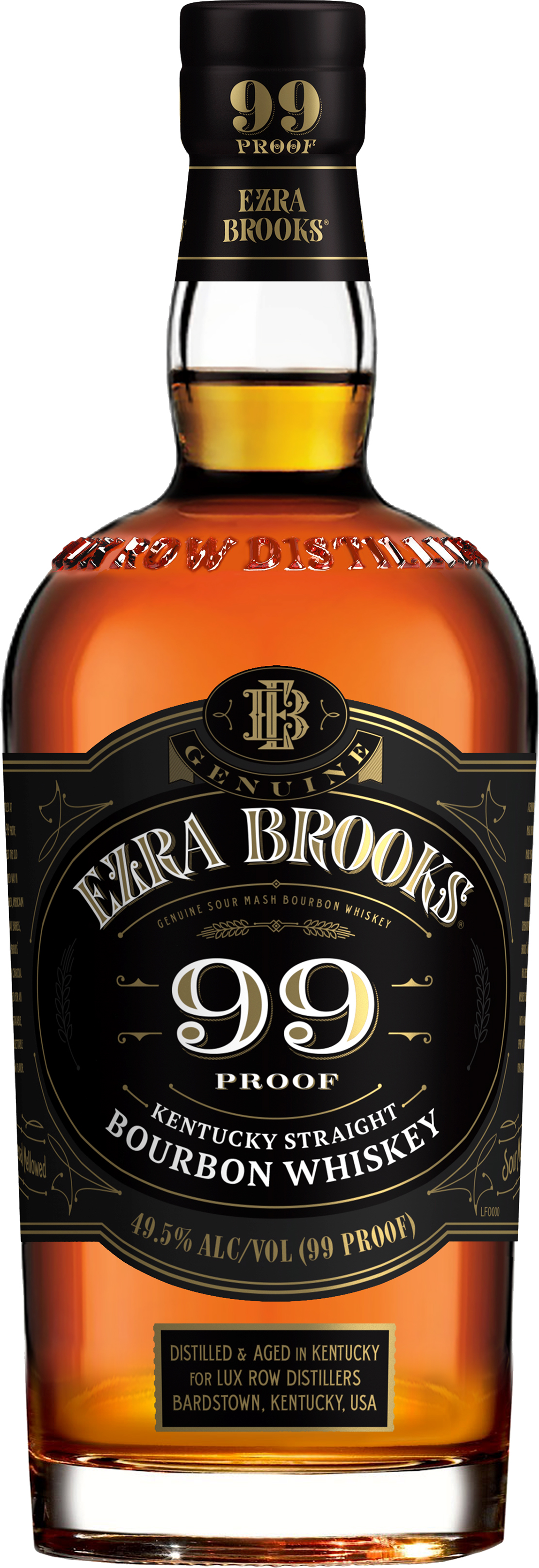Ezra Brooks Kentucky Straight Bourbon Bourbon 90 Proof