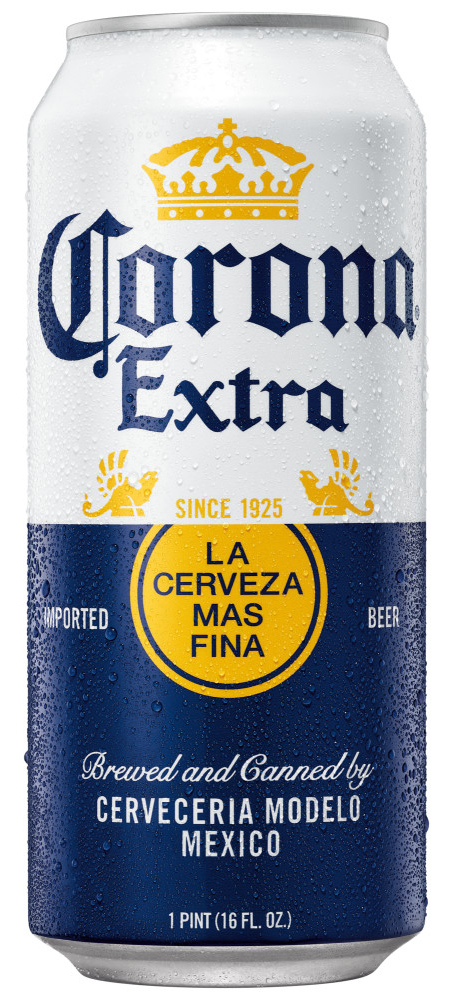 Corona Extra | 4 pack of 16 oz Can
