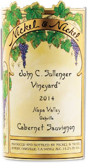 Nickel & Nickel Cabernet Sauvignon John C. Sullenger Vineyard 2014