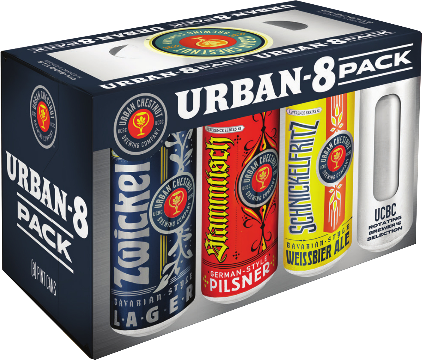 Urban Chestnut Variety Pack Cans