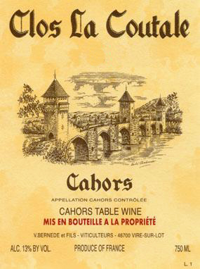 Clos la Coutale Cahors 2015 Half Bottle