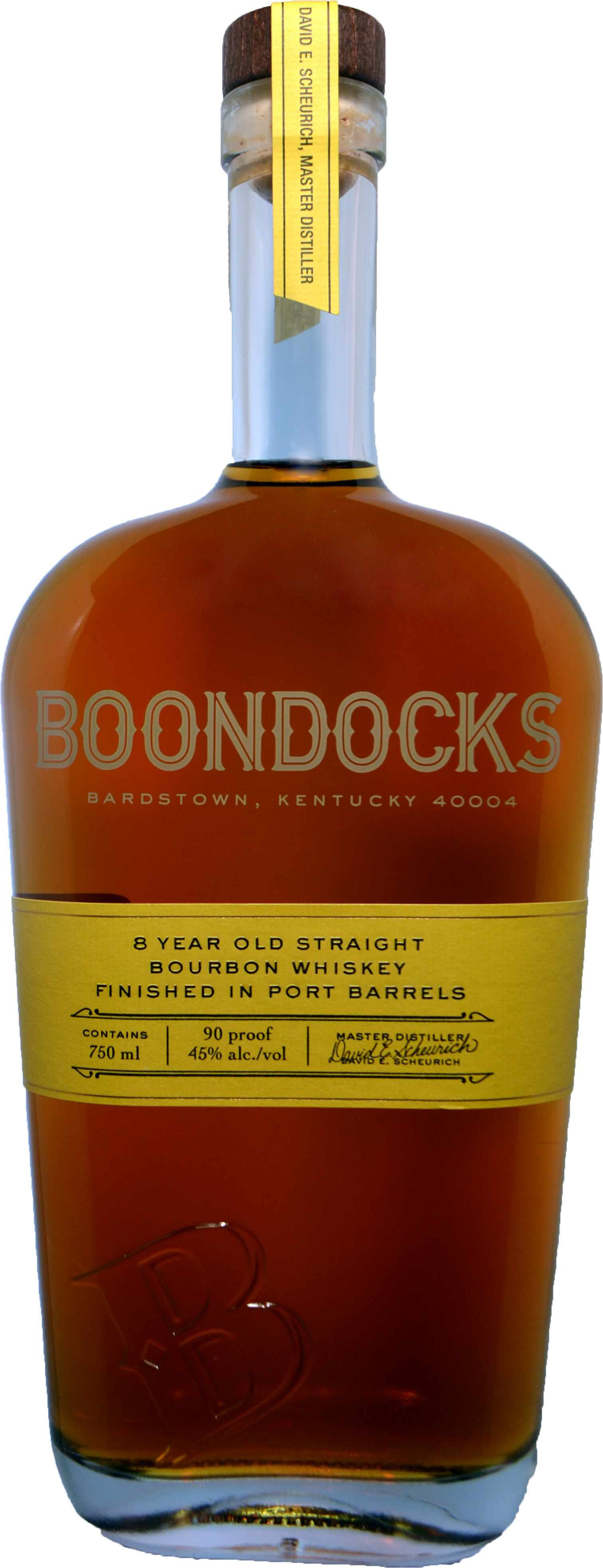 Boondocks Port Barrel Finished Straight Bourbon