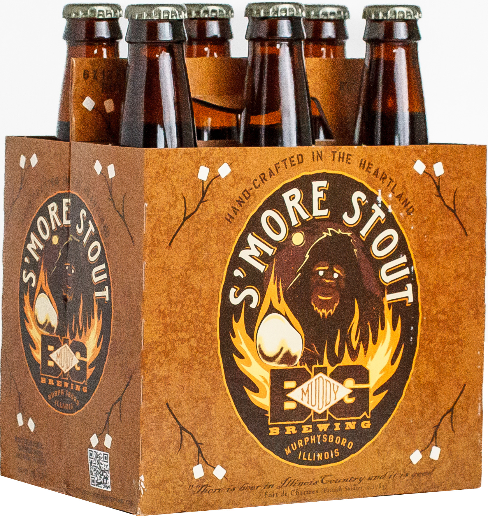 Big Muddy Woodworks プレミアムテレイドスコープ アメリカ製 Big Muddy S'more Stout | 6 pack of 12 oz Bottle