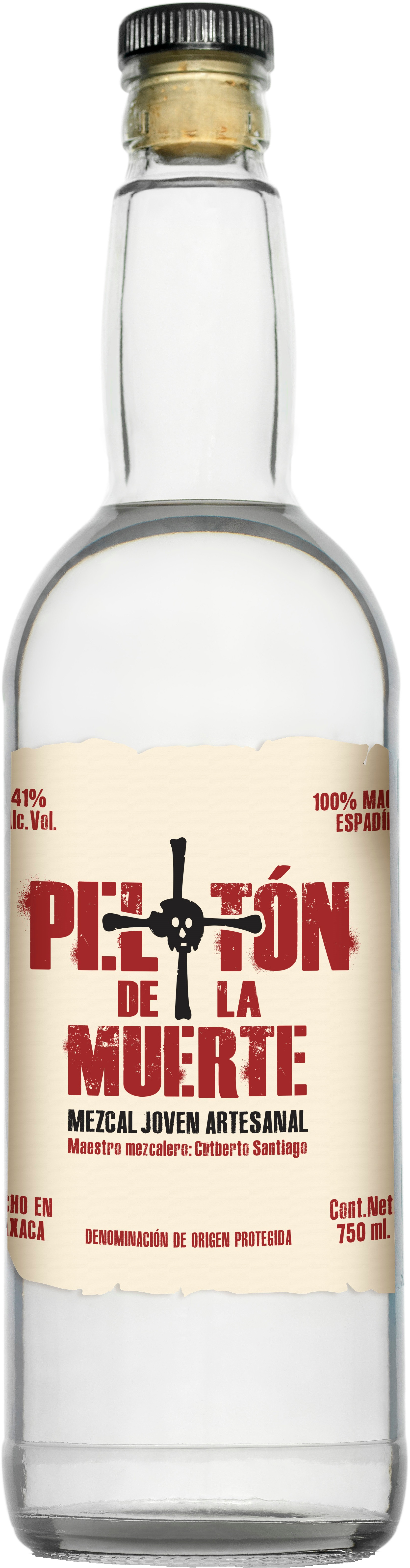 Peloton de la Muerte Mezcal Joven Artisinal Espadin
