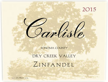 Carlisle Zinfandel Dry Creek Valley 2015