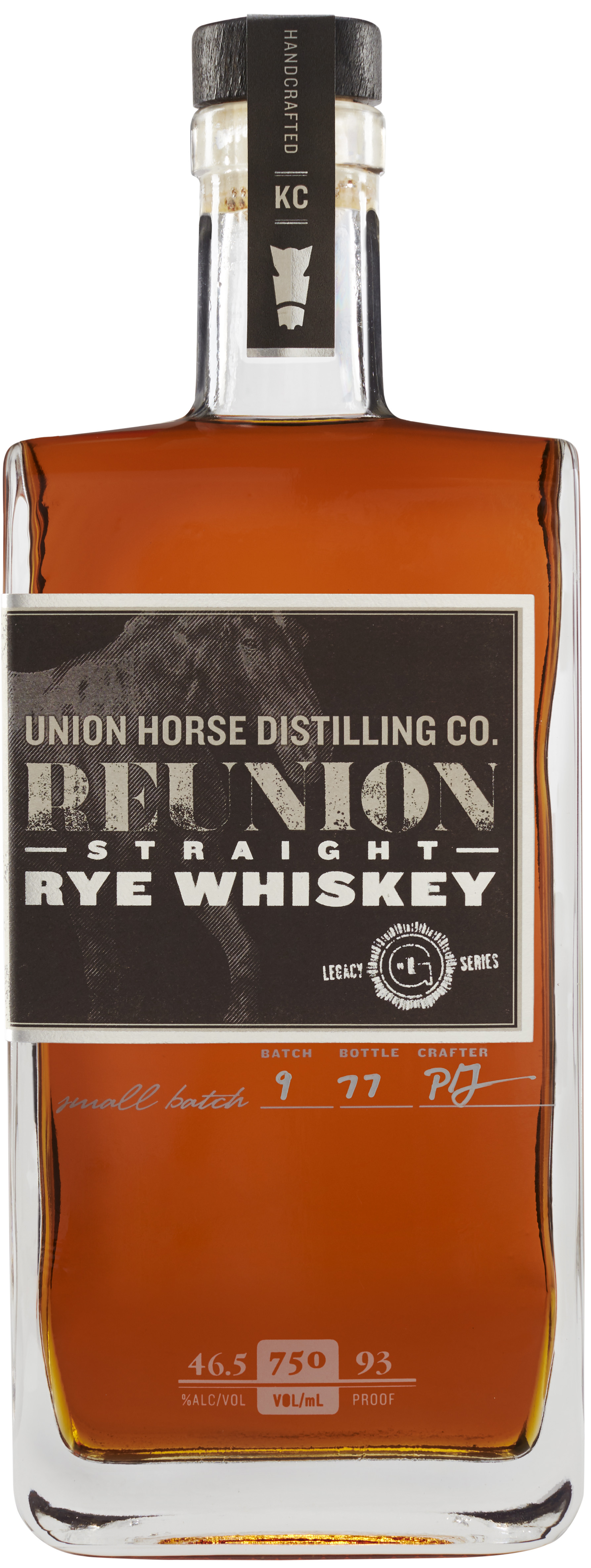 Union Horse Distilling Co. Reunion Straight Rye Whiskey