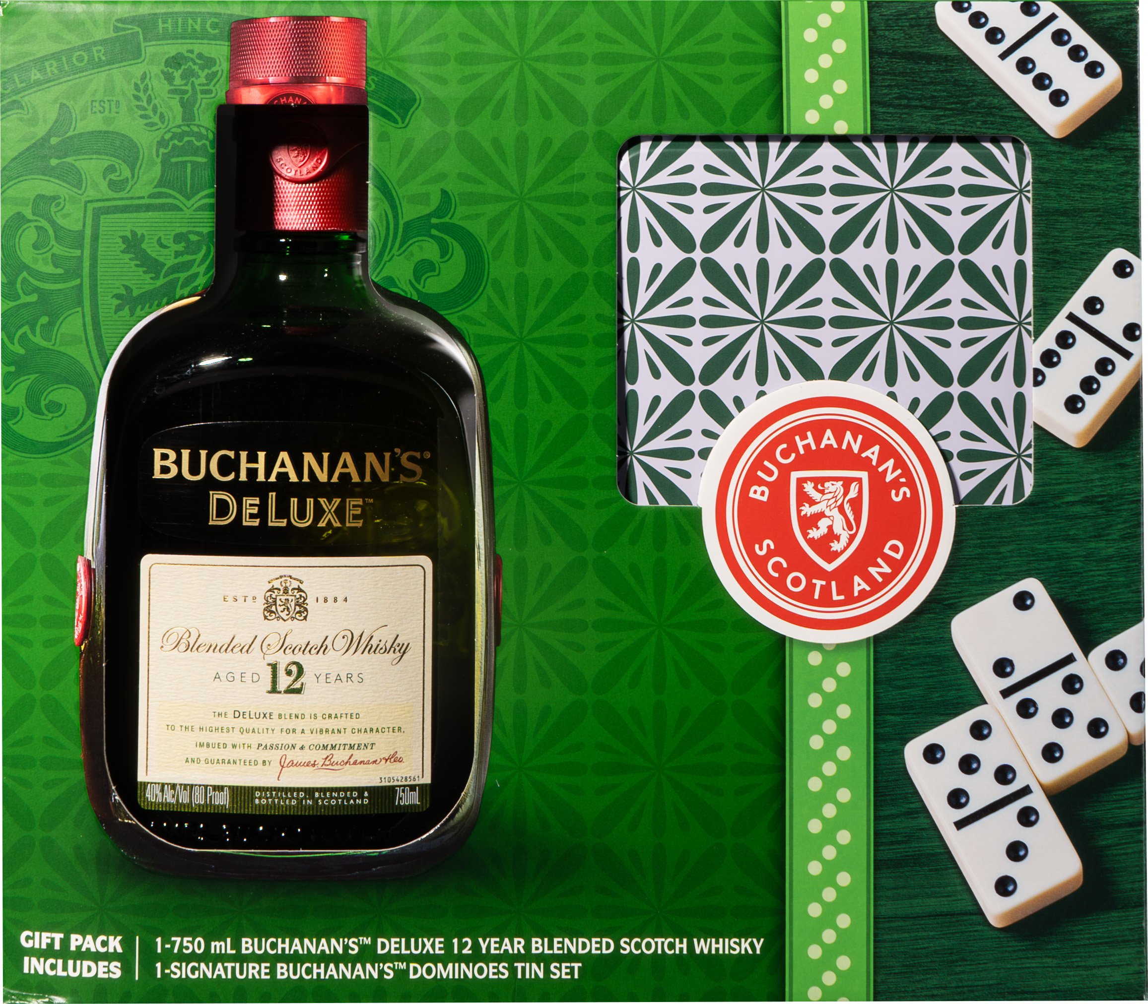 Buchanan's 12 Year Old Blended Scotch Gift Set