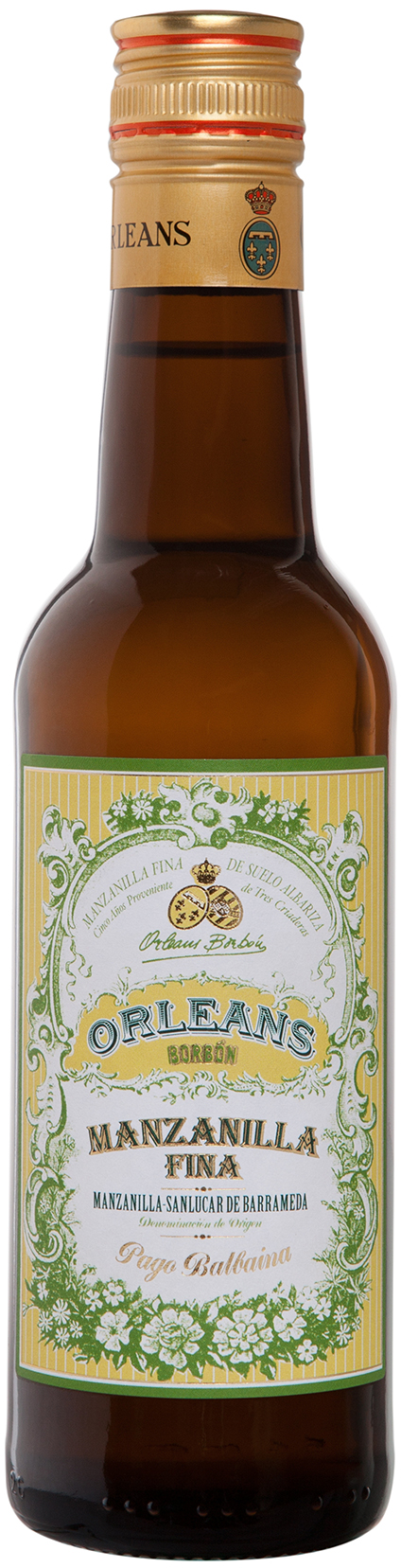 Orleans Borbon Sanlucar de Barrameda Manzanilla Sherry Half Bottle