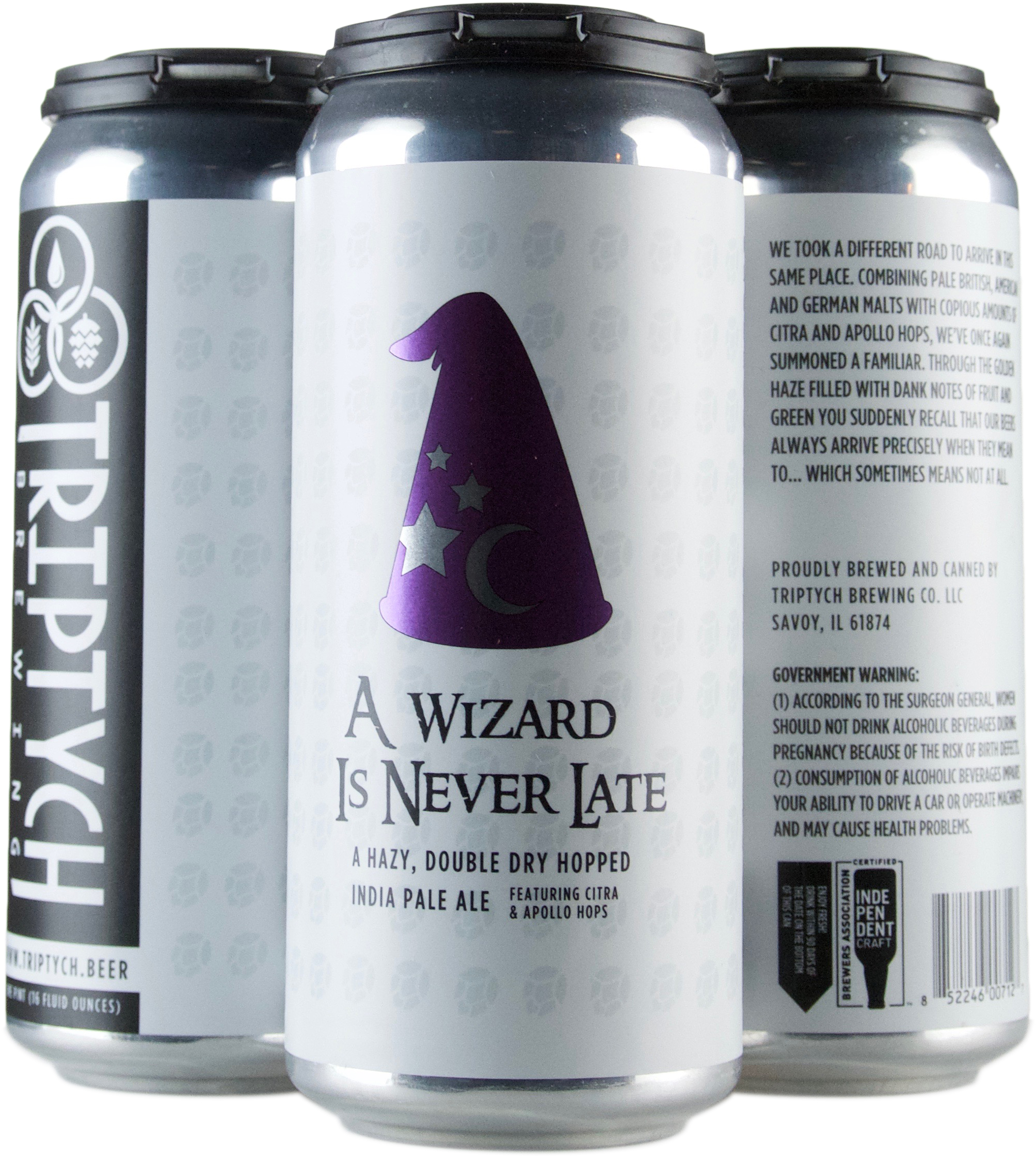 Triptych A Wizard Is Never Late
