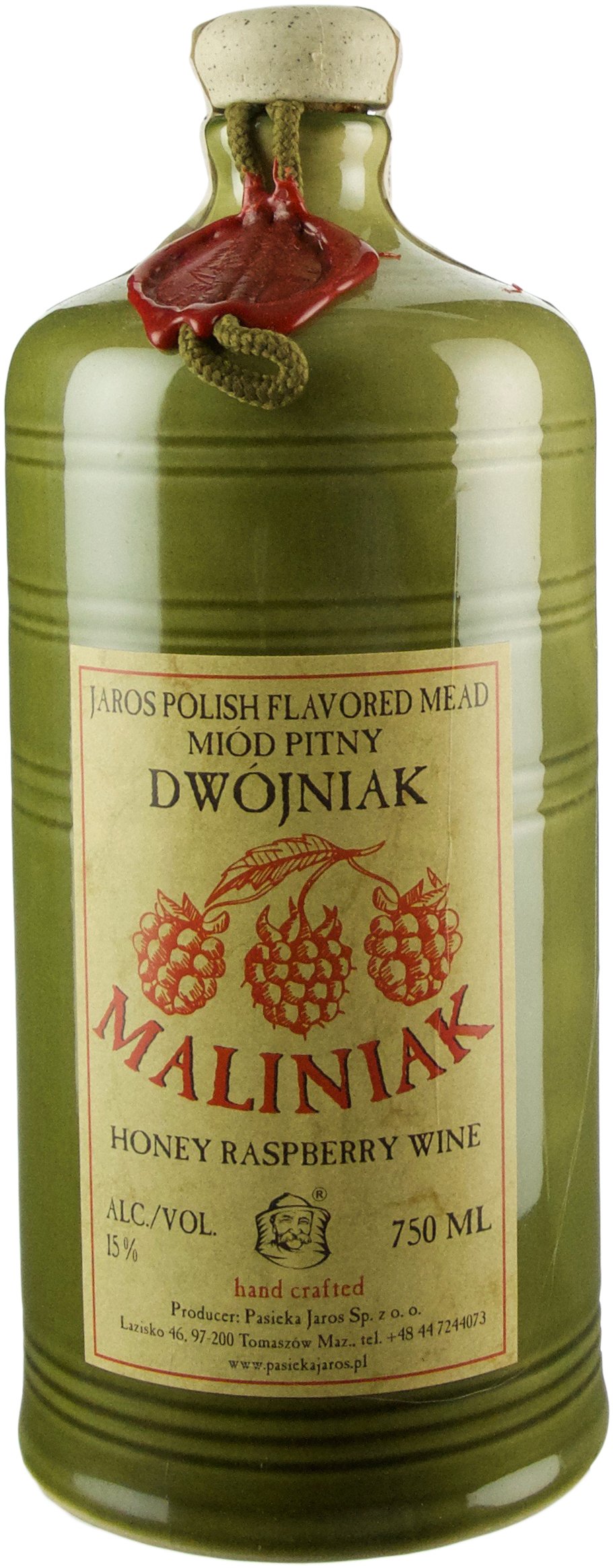 Jaros Dwojniak Maliniak Ceramic Bottle