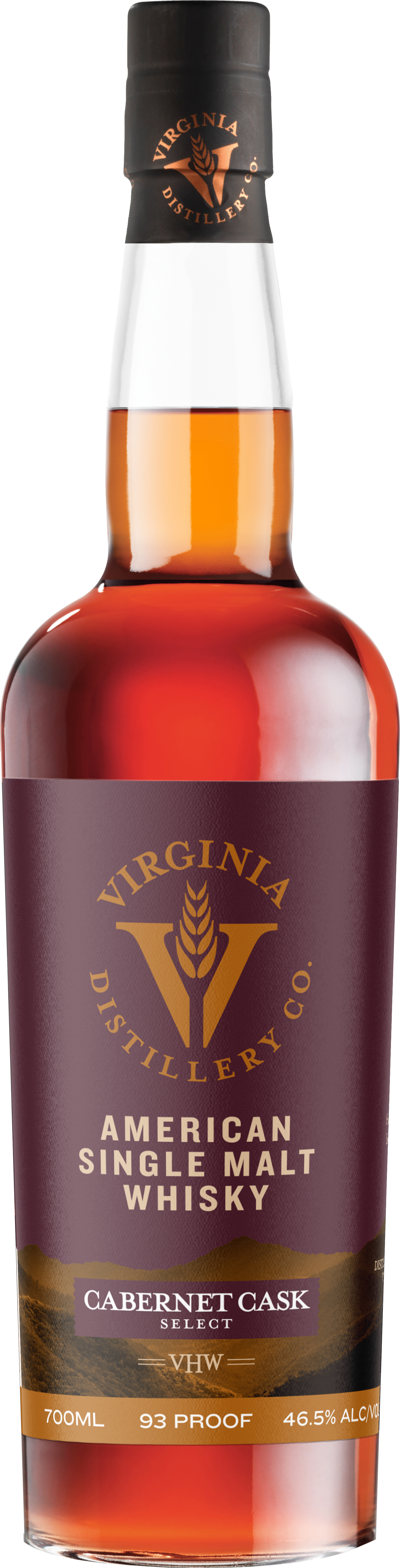 Virginia Distillery Company Chardonnay Cask Finished Virginia Highland Malt Whisky