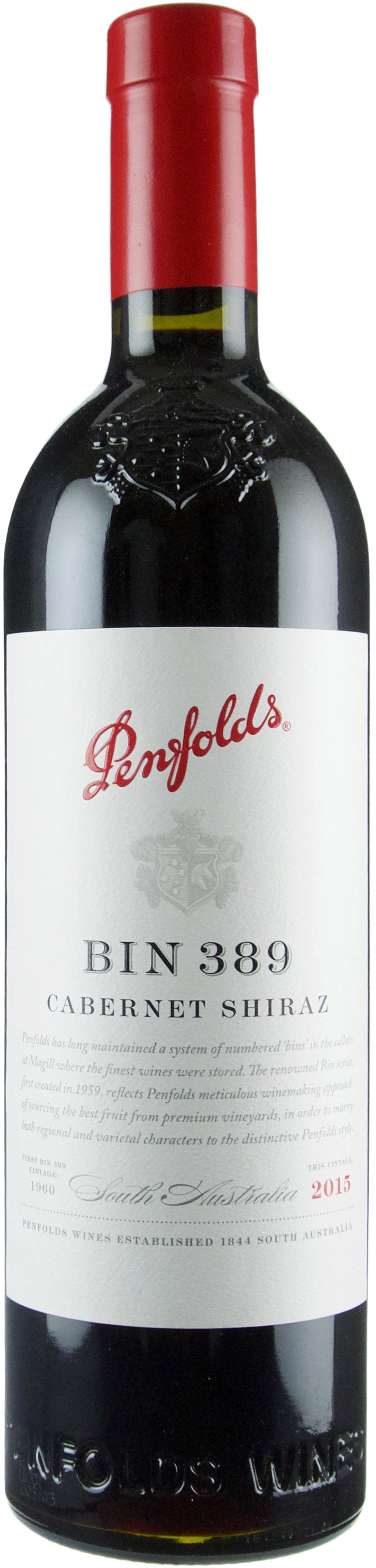 Penfolds Bin 389 Cabernet Shiraz 2015