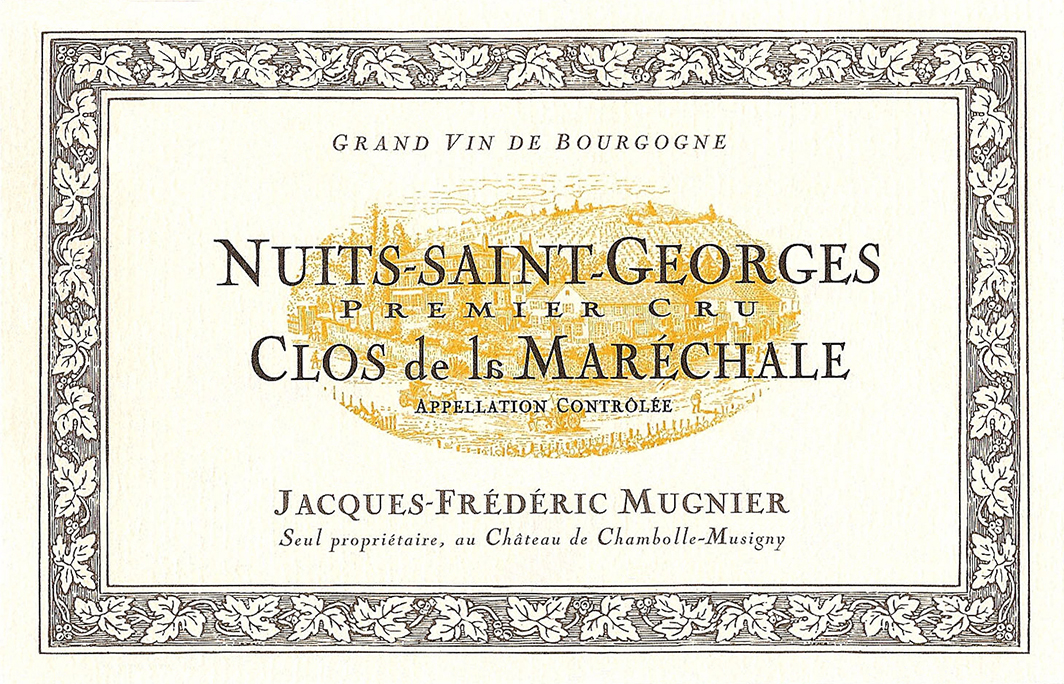 Jacques Frederic Mugnier Nuits Saint Georges Clos de la Marechale 2015