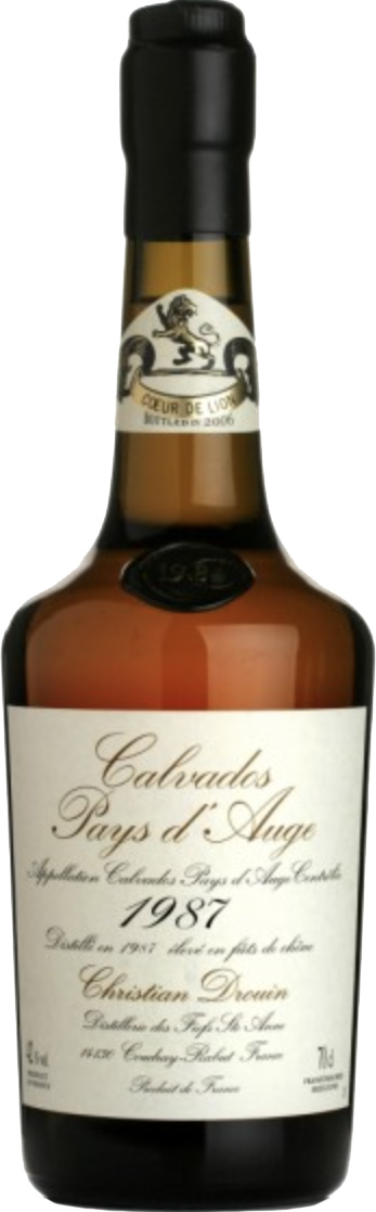 Christian Drouin Vintage Calvados 1987