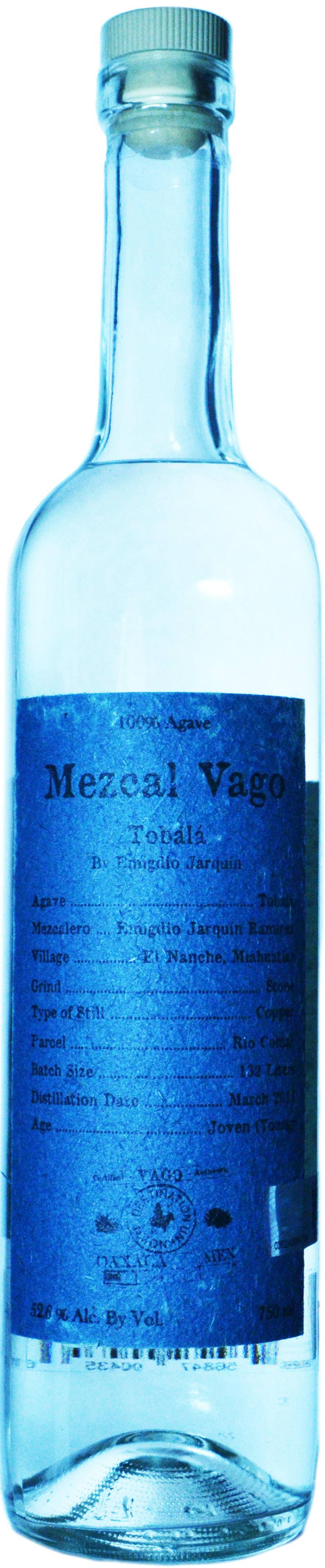 Mezcal Vago Tobala by Emigdio Jarquin