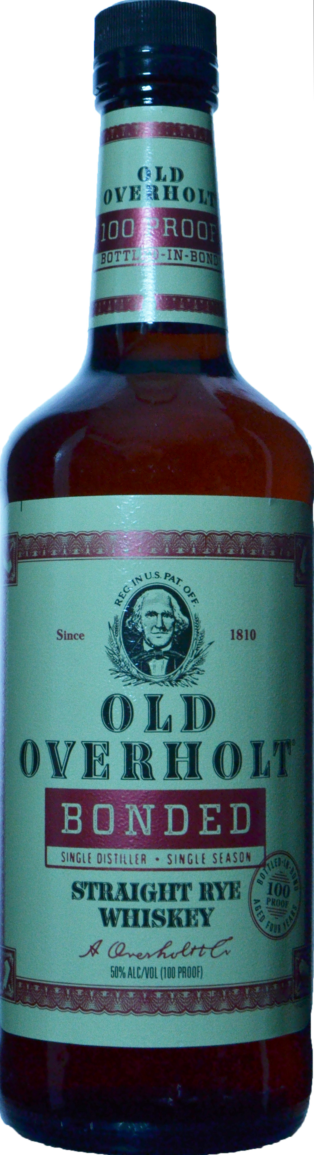 Old Overholt Bonded Straight Rye Whiskey