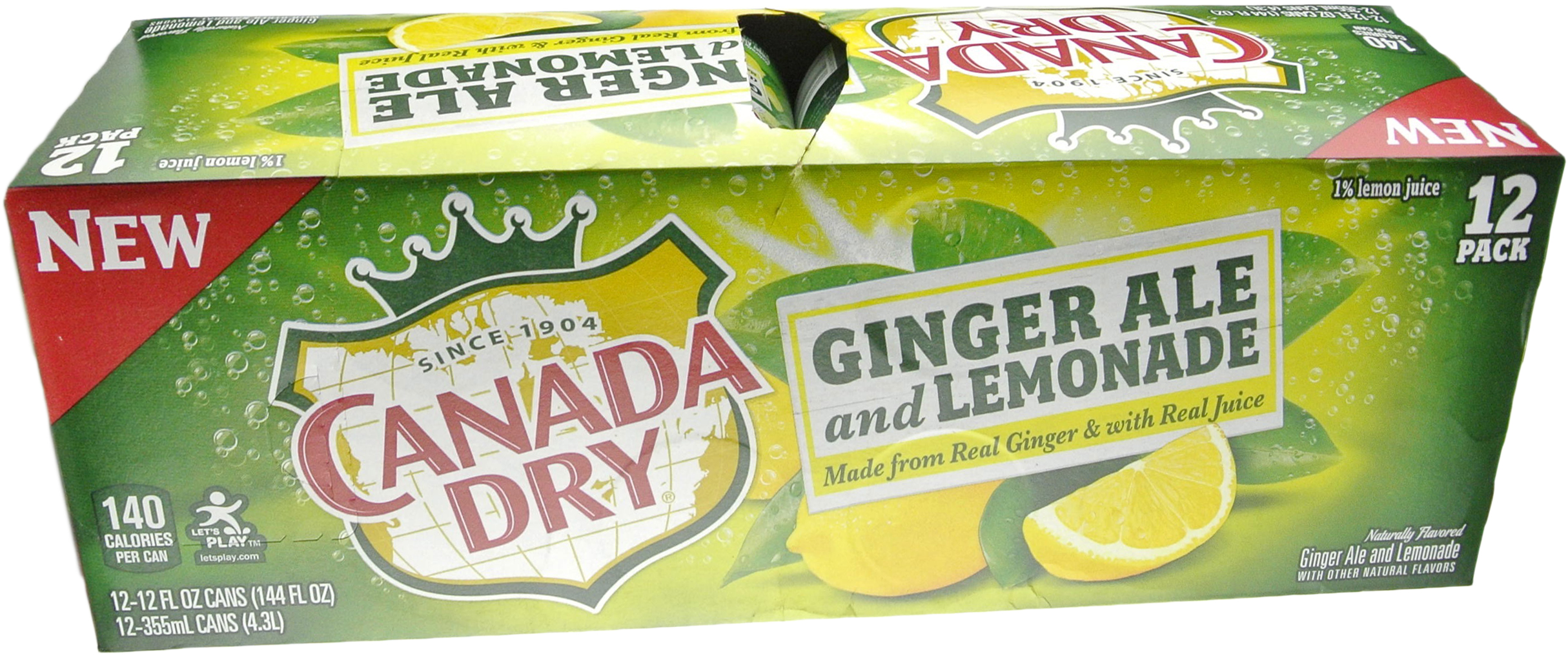 Canada Dry Ginger Ale Lemonade