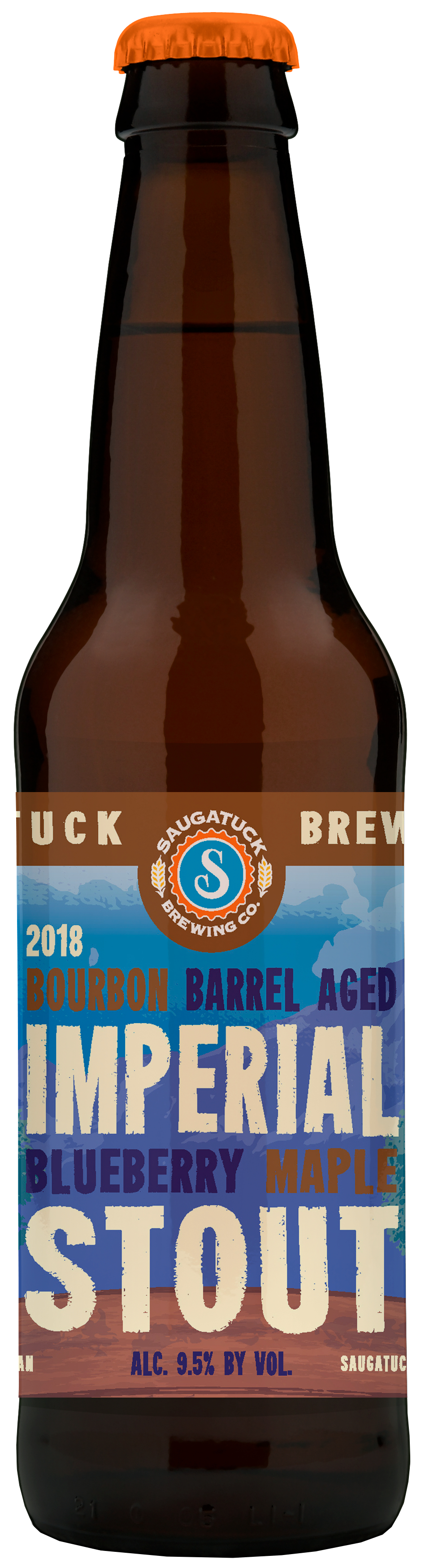 Saugatuck Bourbon Barrel Aged Imperial Blueberry Maple Stout