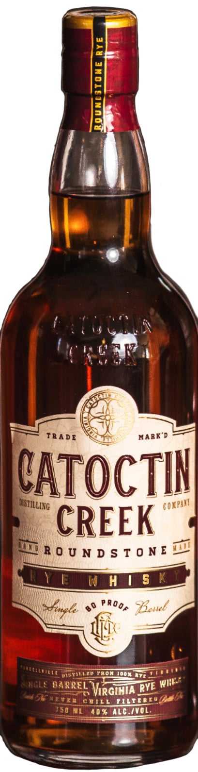 Catoctin Creek Roundstone Rye 80 Proof