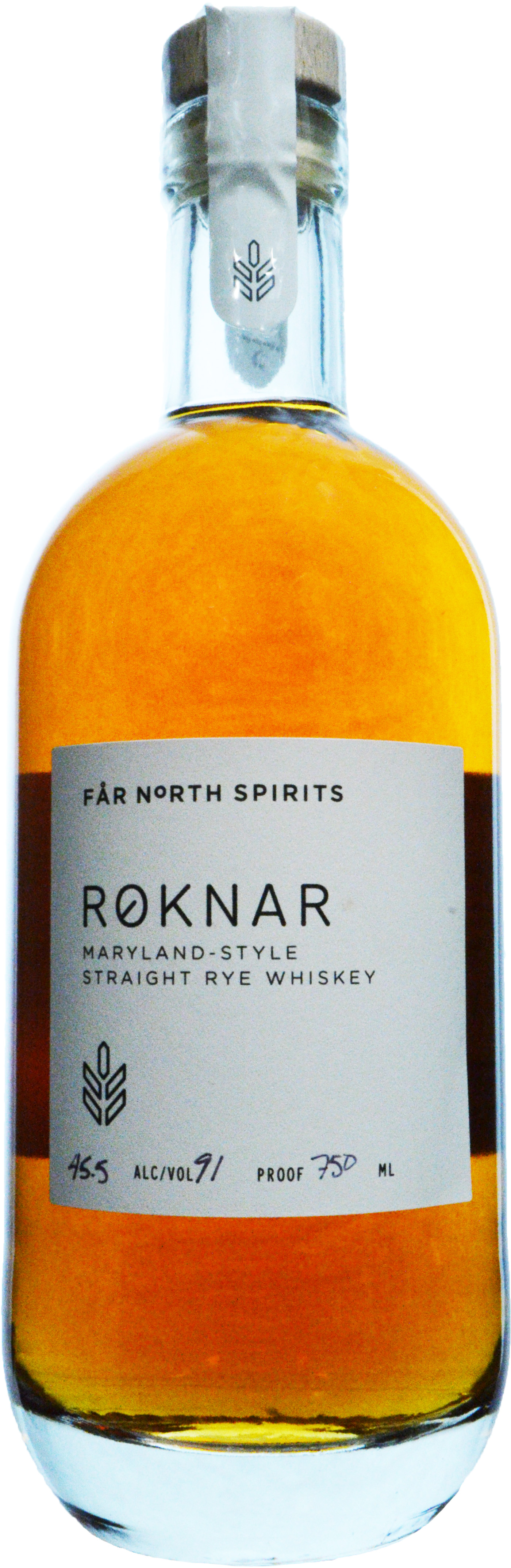 Far North Spirits Roknar Maryland Style Straight Rye Whiskey