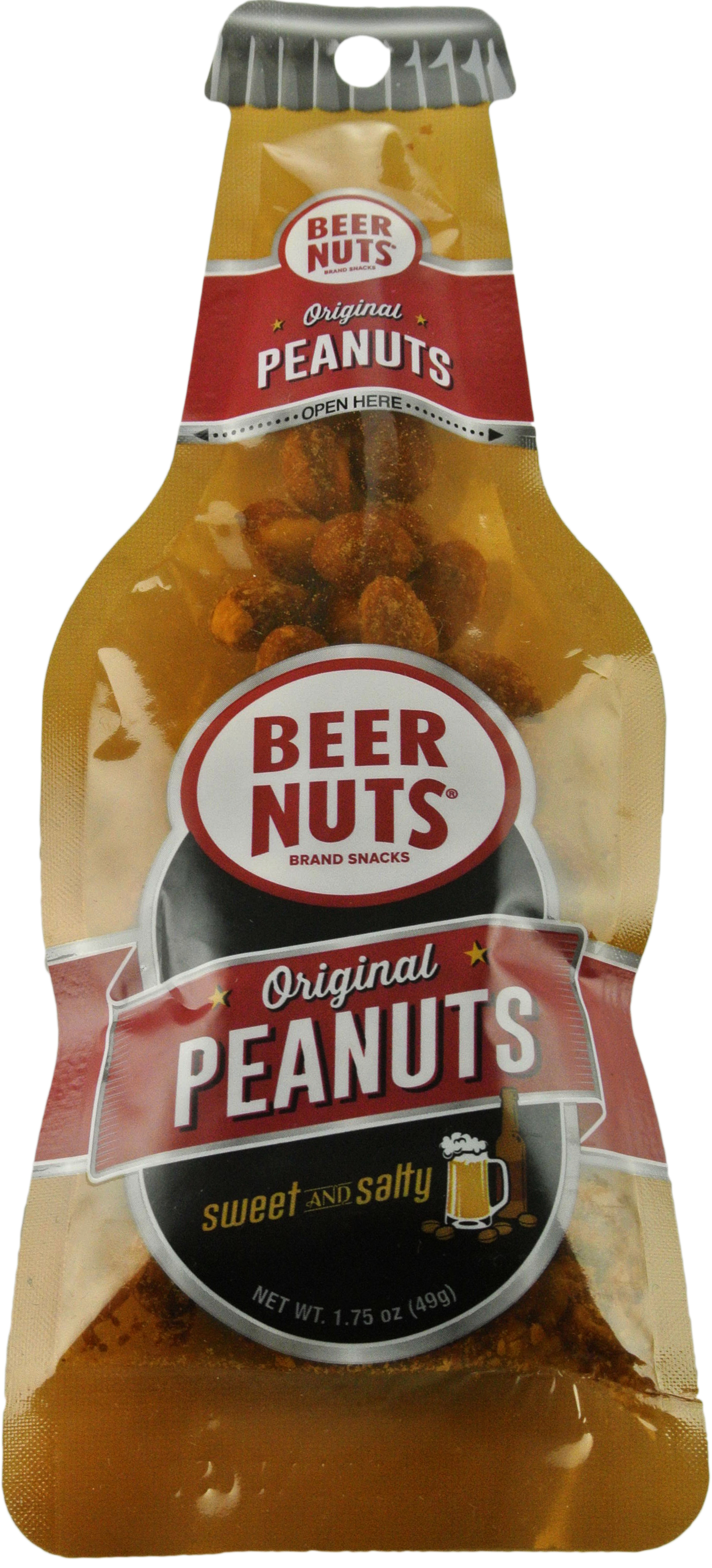 Beer Nuts Beer Bottle Package Original Peanuts