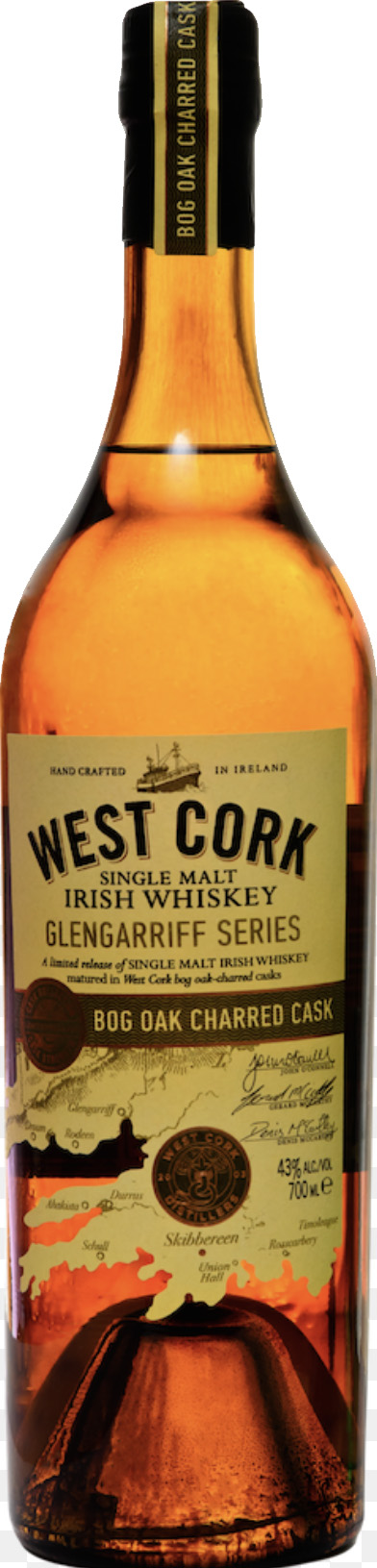 West Cork Glengarriff Series Irish Whiskey Finished in Bog Oak Charred Casks