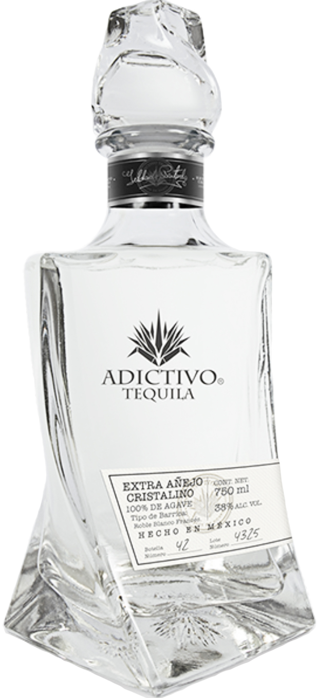 Adictivo Blanco Cristalino Charcol Filtered Extra Anejo