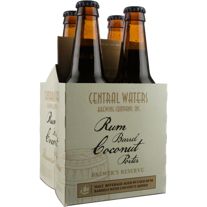 Central Waters Rum Barrel Aged Coconut Porter