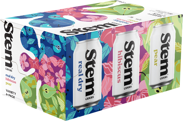 Stem Cider Variety Pack 6 pack of 12 oz Can