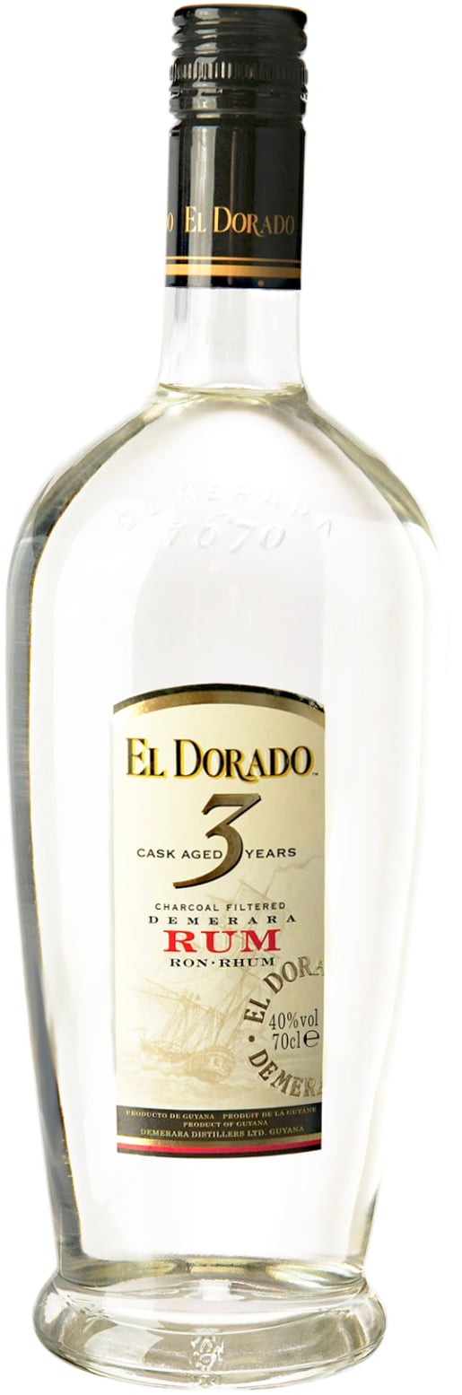 El Dorado 3 year old Cask Aged White Rum