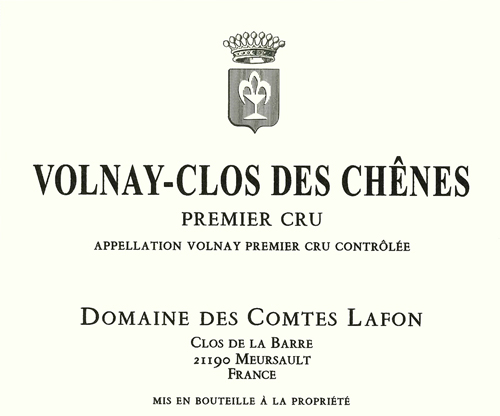 Domaine des Comte Lafon Volnay Clos des Chenes 2013