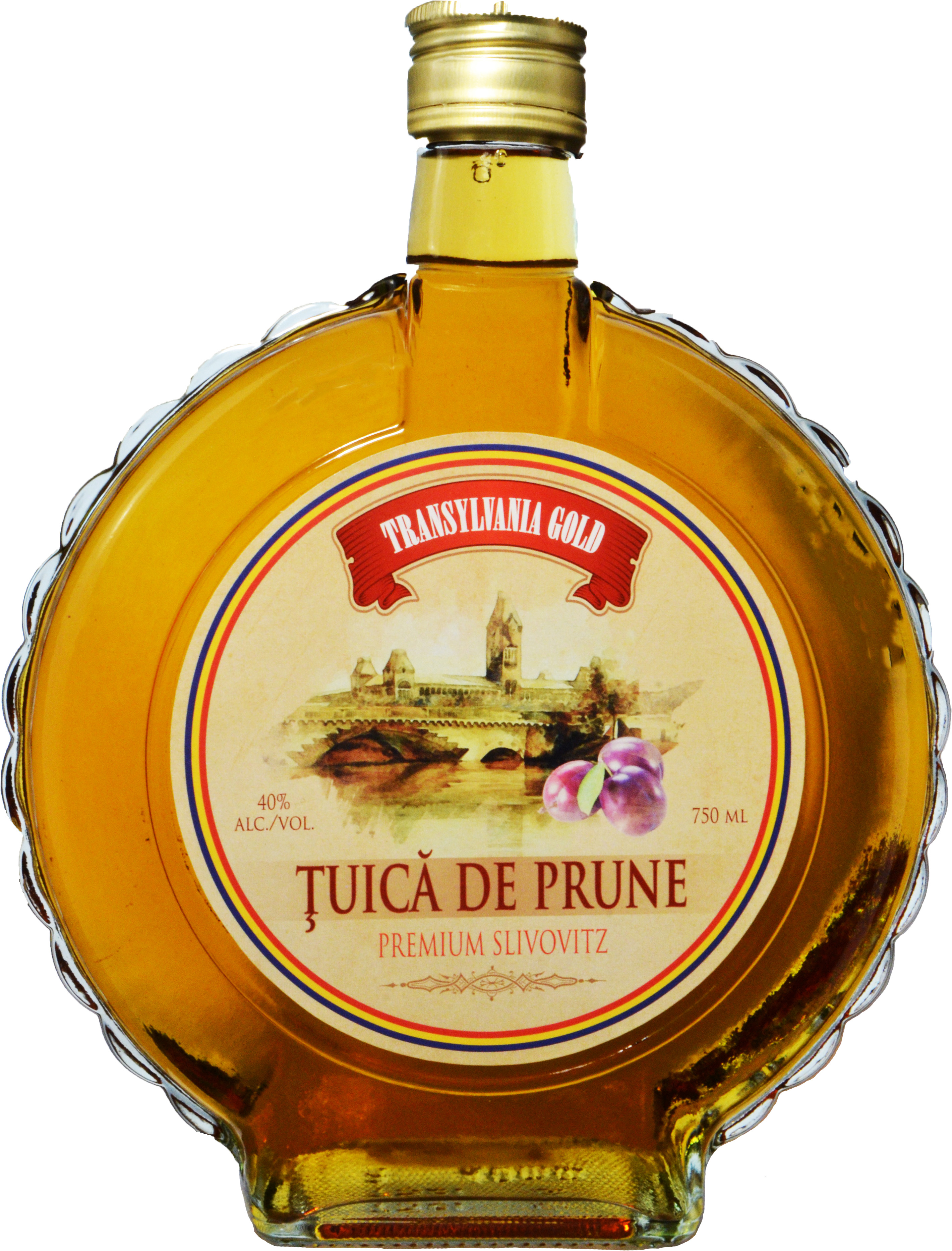Transylvania Gold Cuica de Prune Slivovitz