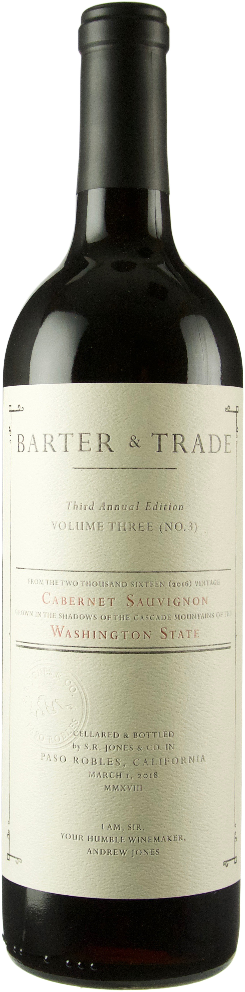 Barter & Trade Cabernet Sauvignon 2016