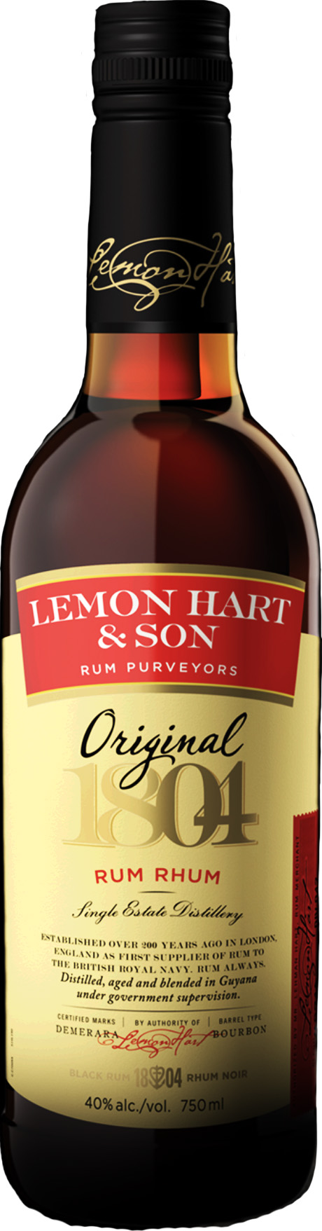 Lemon Hart & Son Original 1804 Demerara Rum