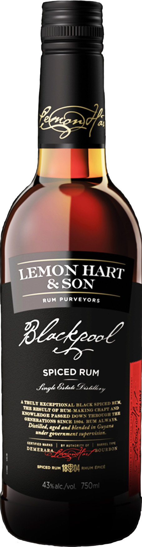 Lemon Hart & Son Blackpool Spiced Rum