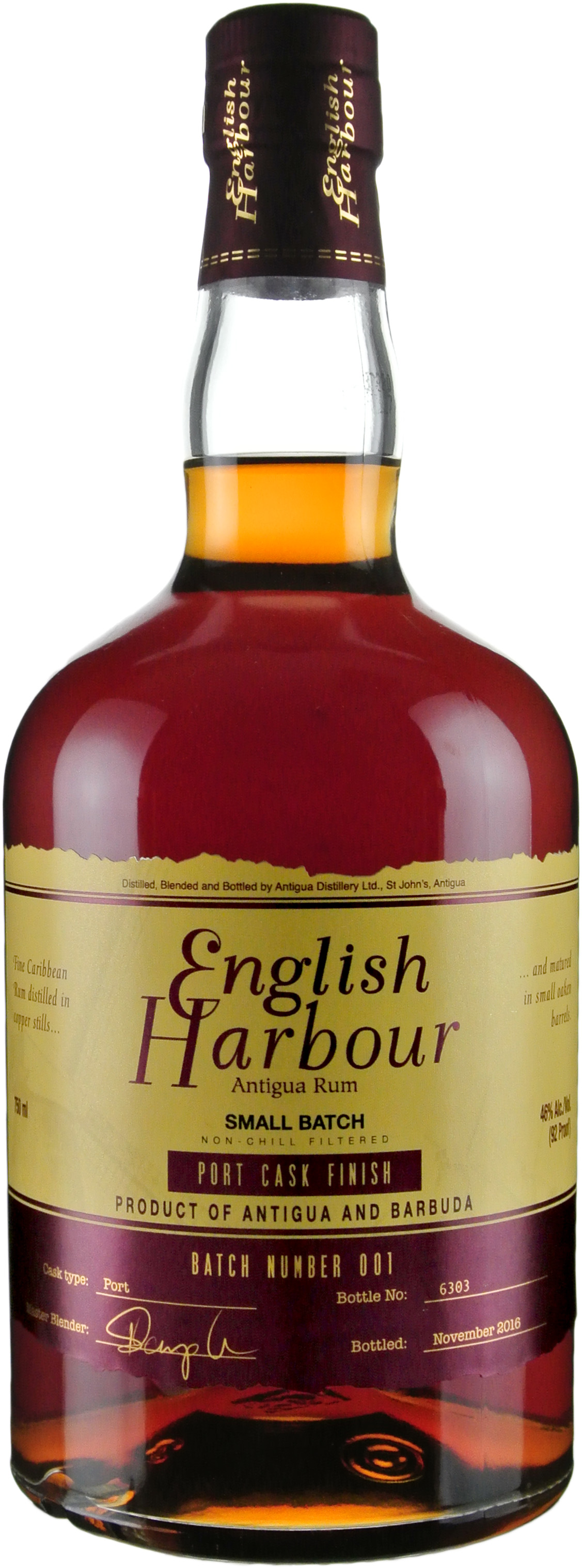 English Harbour Small Batch Port Cask Finish