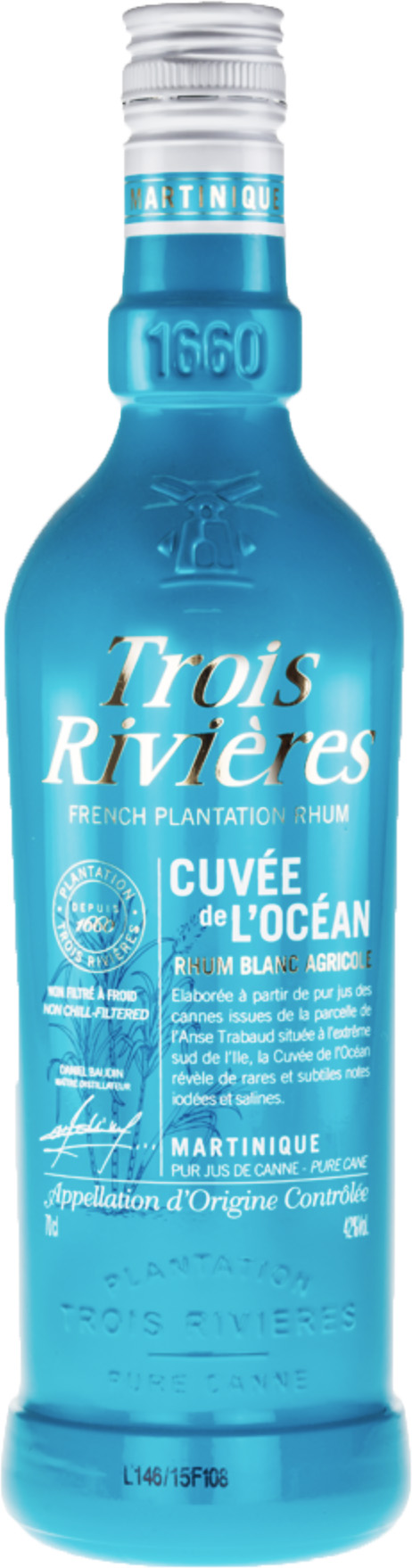 Trois Rivieres Cuvee De L'Ocean Rhum Blanc Agricole