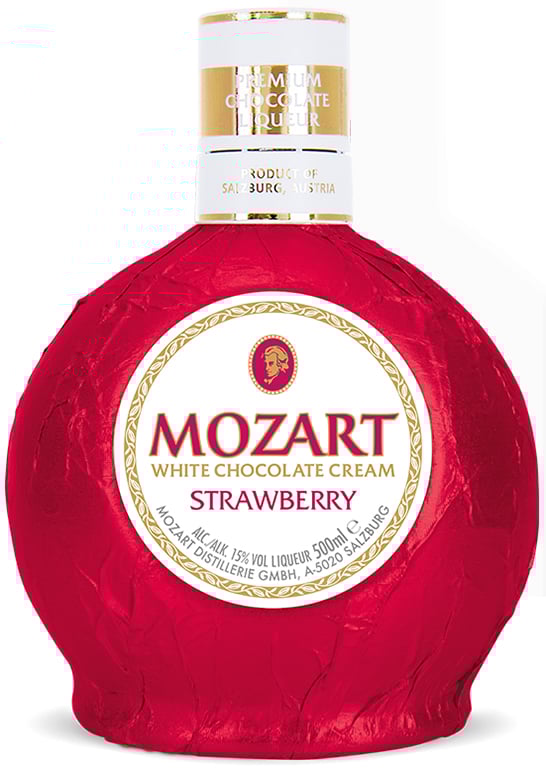 Mozart Strawberry Cream Liqueur
