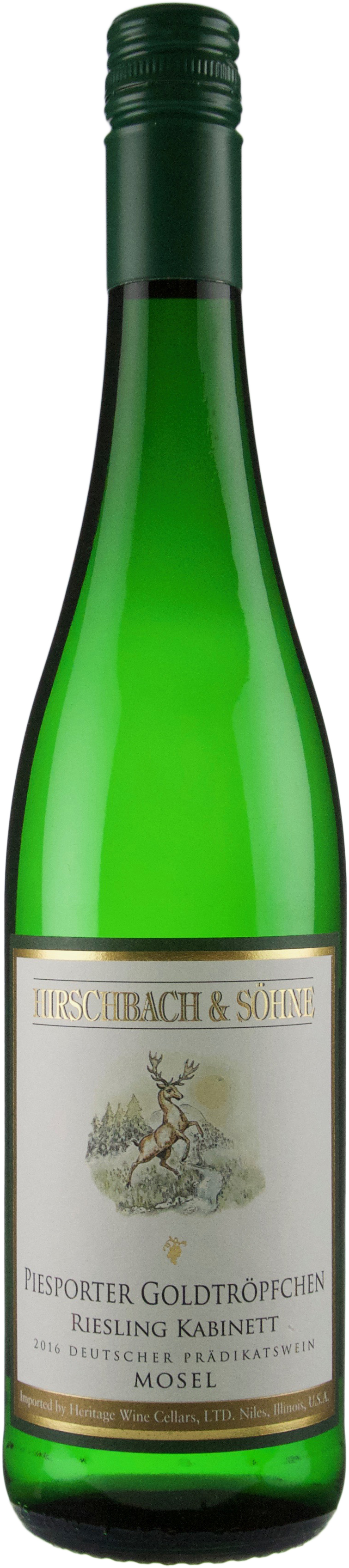 Hirschbach Piesporter Goldtropfchen Riesling Kabinett 2016