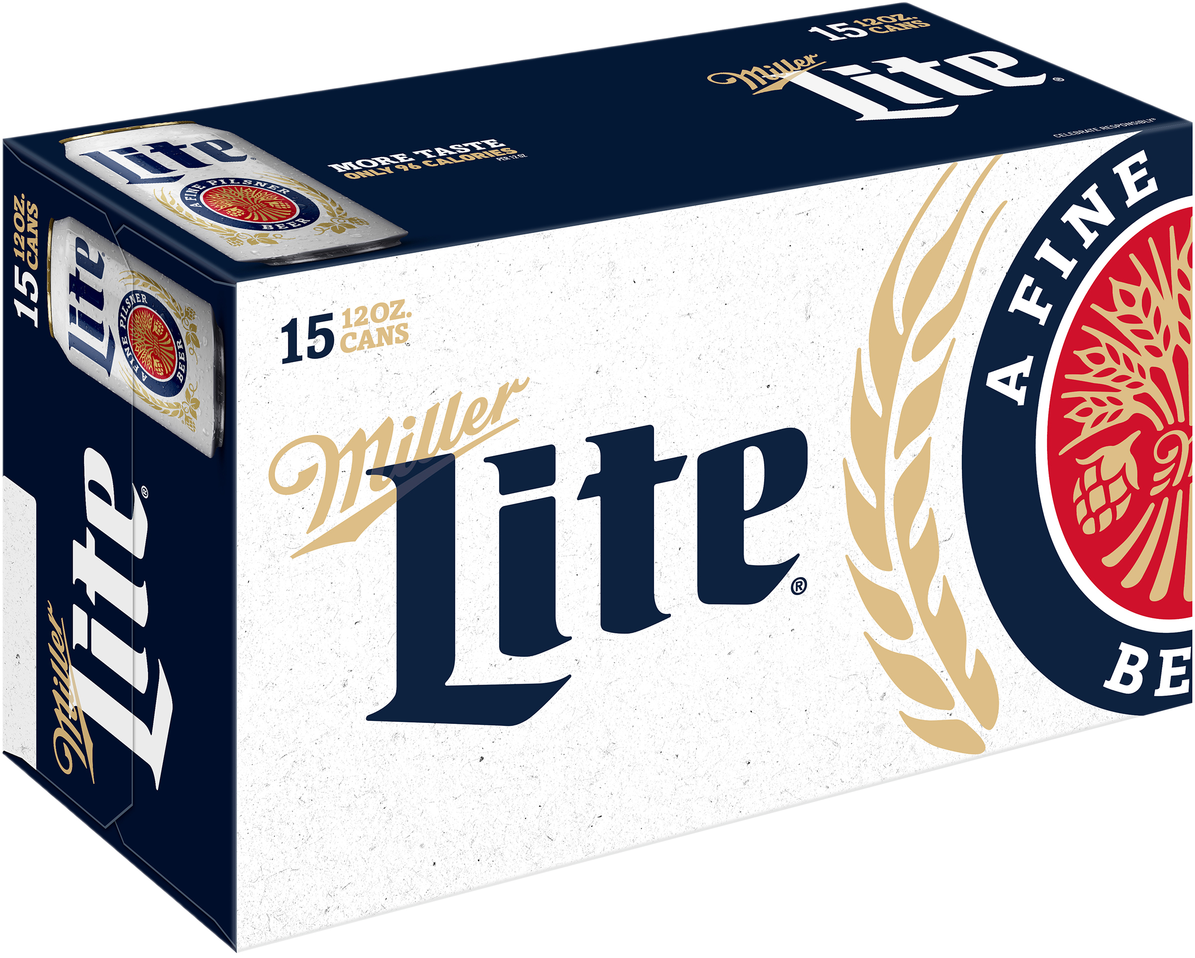 Miller Lite | 15 pack of 12 oz Can