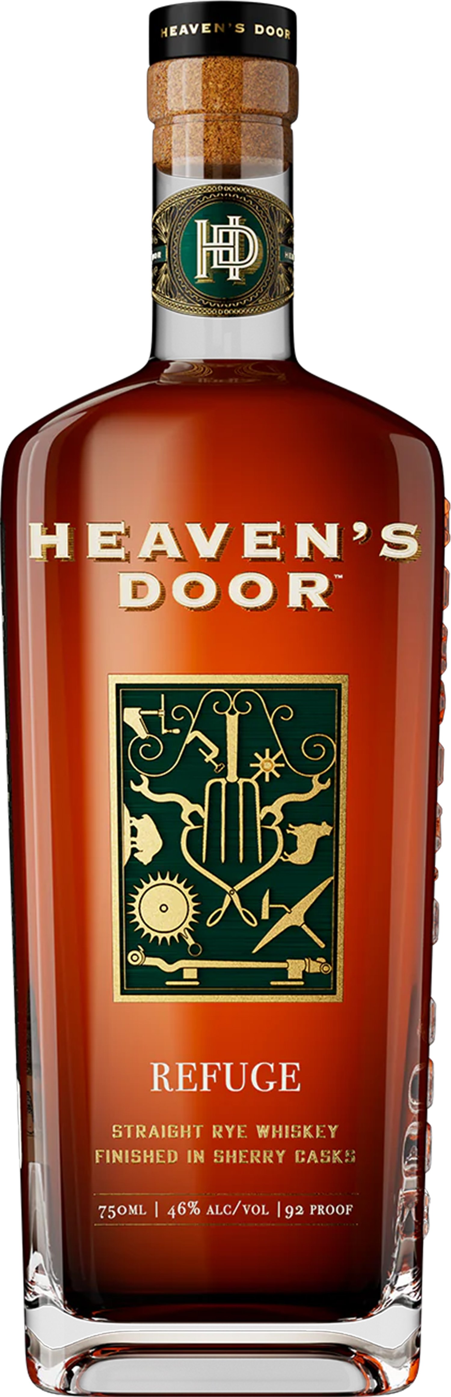 Heaven's Door Straight Rye Whiskey Finished in Vosges Oak Barrels