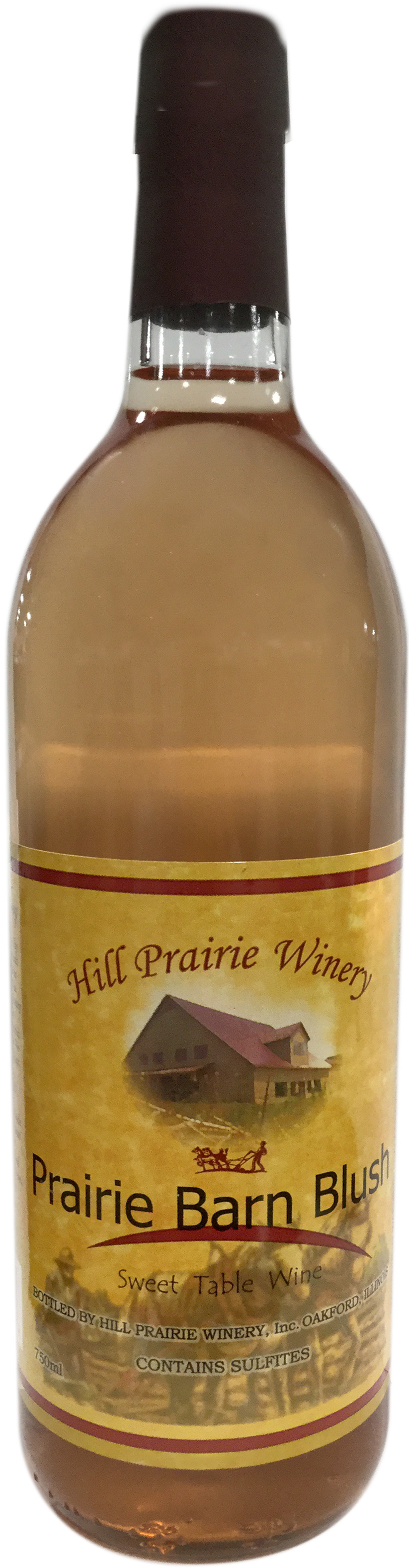 Hill Prairie Winery Prairie Barn Blush