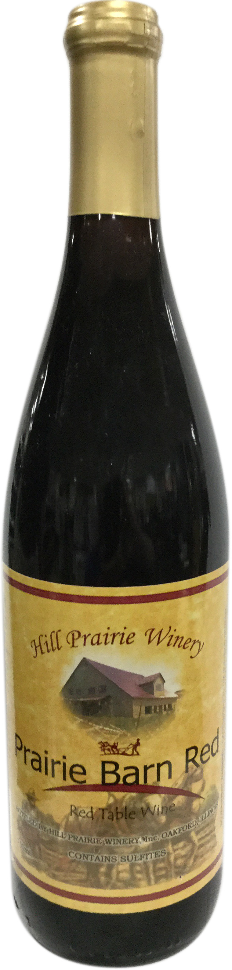 Hill Prairie Winery Prairie Barn Sweet Red